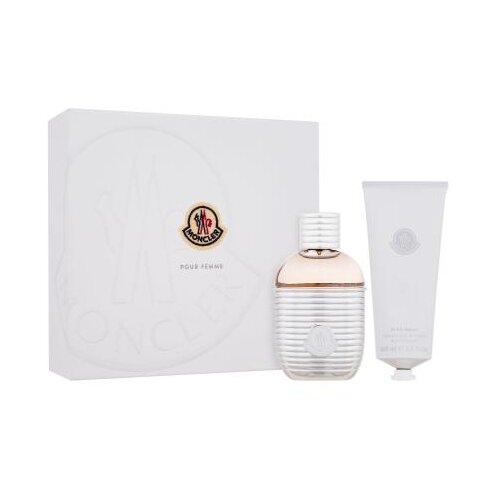 Moncler Pour Femme set: EDP 60 ml + krema za telo 100 ml za ženske Cene