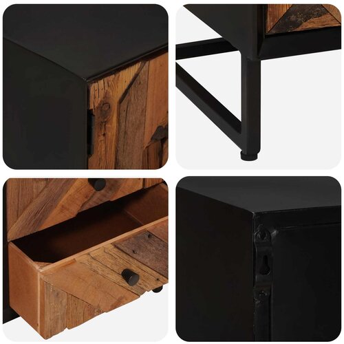  ormar s ladicama s pohranom s vratima 105 x 30 x 40 cm Slike