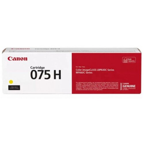 Canon Toner Cartridge 075 H Y yellow Slike