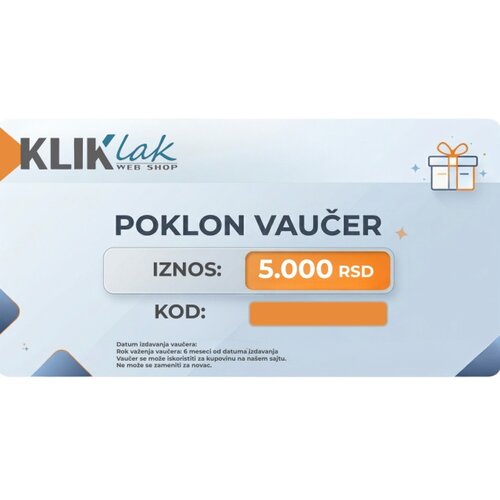  Poklon Vaučer - 5000 din Cene
