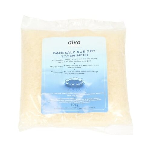 Alva sol za kopanje naravna sol iz mrtvega morja - 500 g Cene