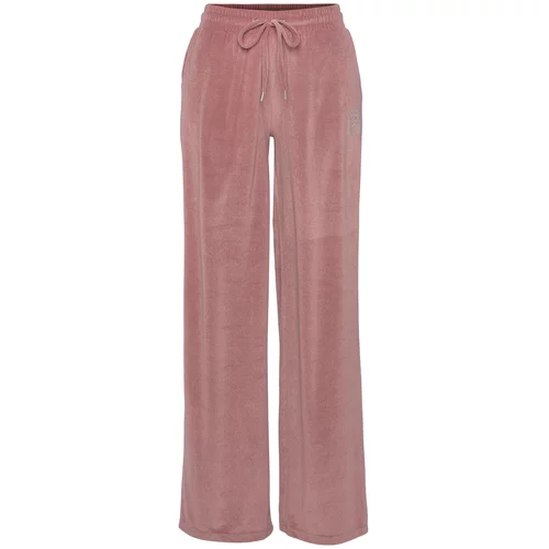 VIVANCE Pidžama hlače roza / srebro