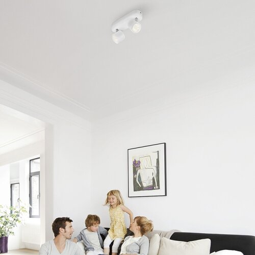 Philips star spot svetiljka bela led 2x3W selv Slike