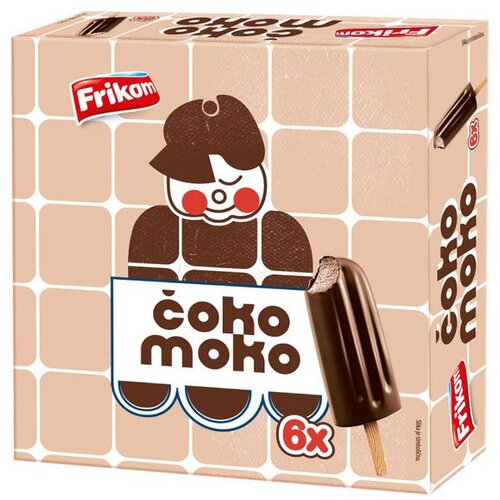 Frikom Sladoled Čoko moko retro multipack 6x70ml Slike