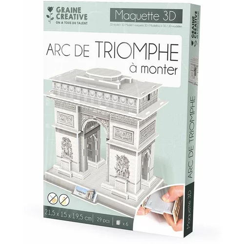 Graine Creative 3d puzzle Maquette Arc De Triomphe 54 elementy