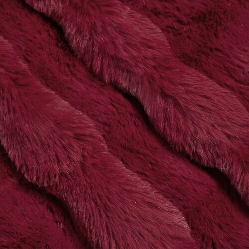  Lažni zec deka Bordeaux Crvena 240 x 270 cm Poliester Slike