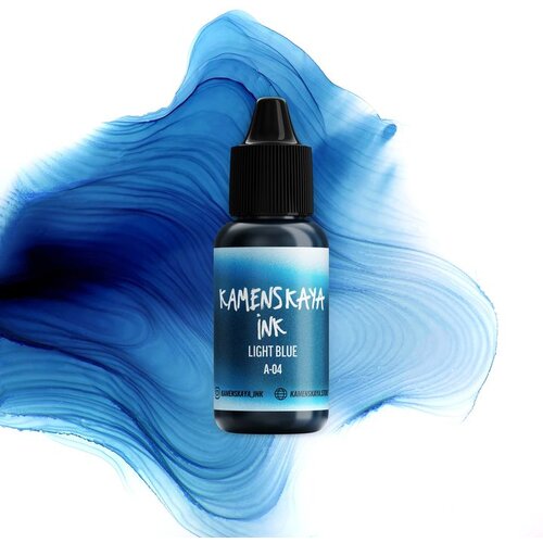  Alkoholno mastilo KAMENSKAYA A-LINE 15ml | A-04 light blue Cene