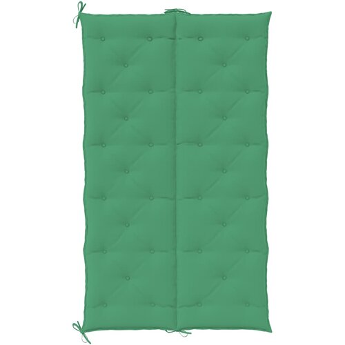  Jastuk za vrtnu klupu zeleni 180x(50+50)x7 cm od tkanine Oxford Slike