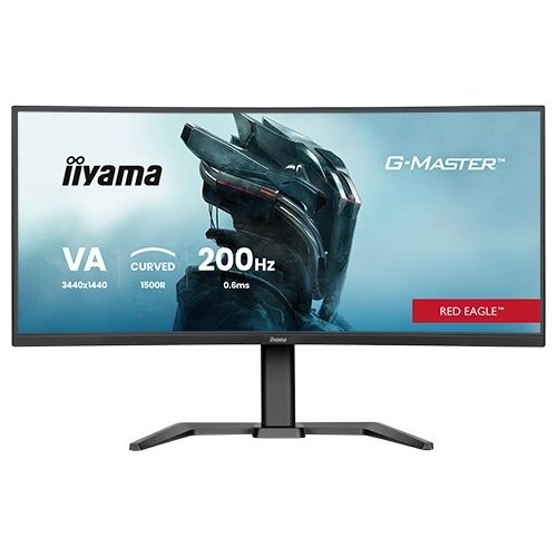 Iiyama G-MASTER GCB3484WQSU-B2 34IN PRO-GAMING 0.4MS VA LCD 3440X144 computer monitor 86.4 cm (34) 3440 x 1440 pixels UltraWide Quad HD Black Cijene