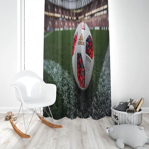  Dečiji draper fudbalska lopta crvena (jedno krilo) - 140x250cm, D-029 Cene