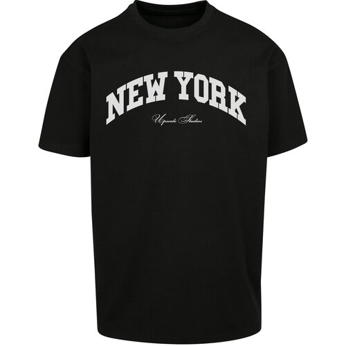 MT Upscale New York College Oversize Tee black Cene