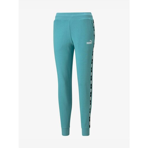 Puma Turquoise Women's Sports Sweatpants - Women Slike