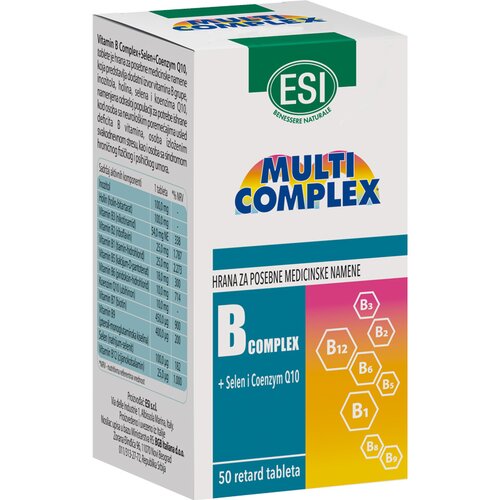 Esi Vitamin B complex+Se+Q10 -50 retard tableta Cene