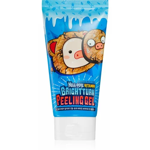 Elizavecca Milky Piggy Hell-Pore Vitamin Brightturn Peeling Gel globinsko čistilni piling 150 ml