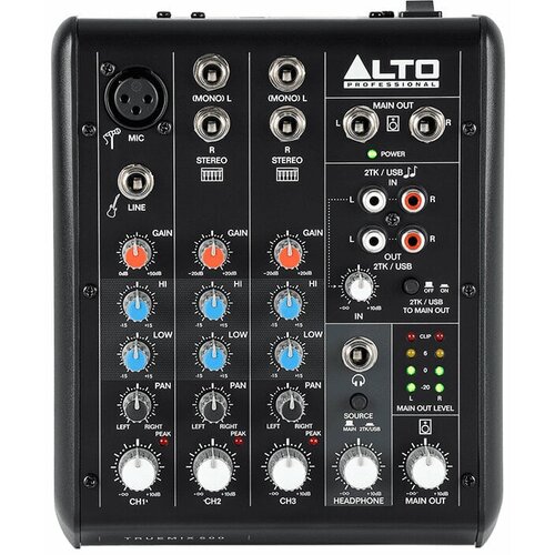 Alto Professional alto truemix 500 5-kanalni mikser sa usb priključkom Cene