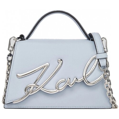 Karl Lagerfeld Torbe SIGNATURE 2.0 MD CROSSBODY Modra Cene