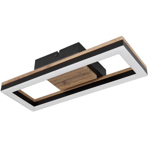 Globo LED stropna svjetiljka Beatrix (12 W, Topla bijela, Crna, D x Š x V: 345 x 130 x 58 mm) Cijene