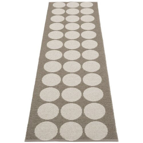 Pappelina Rjav/bež zunanji in notranji tekač 70x240 cm Hugo Walnut Linen &amp;ndash; Slike
