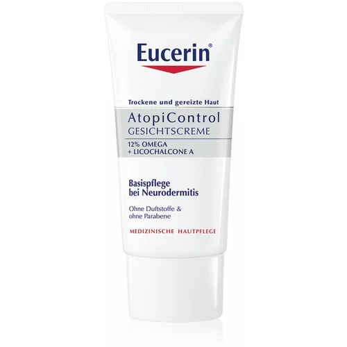 Eucerin AtopiControl umirujuća krema za suho lice sklono svrbežu 50 ml