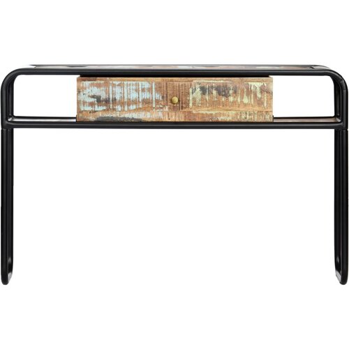 Maison Chic konzolna miza - miza ob steni 118x30x75 cm trden predelan les, (21786004) Slike