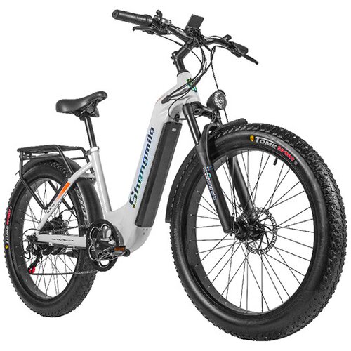 Shengmilo MX06 belo električno kolo vrhunec 1000W motor 17.5AH baterija električno 26 palčno 42KM-H e-kolo fat bike, (21331820) Cene
