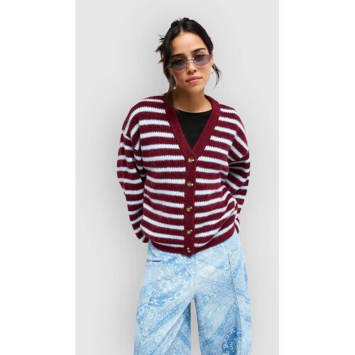 Roxy Deep As The Ocean Stripes Cardigan beet red all star stripe Slike