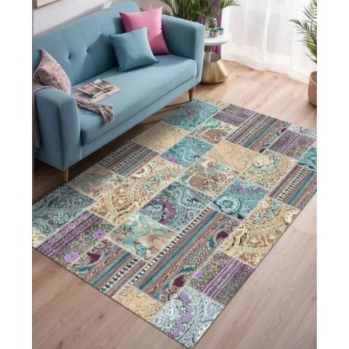  Tepih  sa gumenom podlogom 120x180cm - mozaik, TG-1124 Cene