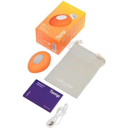 We Vibe We-Vibe Temp - vibrator za stimulacijo klitorisa (oranžen) Slike