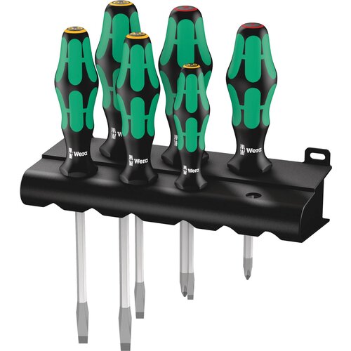 Wera 334 SK/6 Rack Screwdriver Set Kraftform Plus Lasertip Cijene