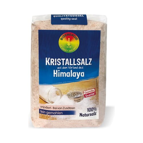 Bioenergie Himalajska kristalna sol fina - 1000g celul-vrečka Cene