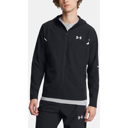Under Armour Men's Vanish Woven Utility Jacket-BLK - Men's Cene