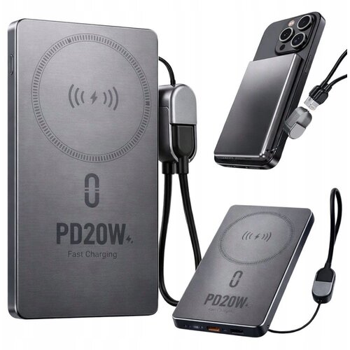 VERKGROUP 10000mAh prenosna baterija z Lightning in USB brezžični powerbank 20W, (5000243412) Cene