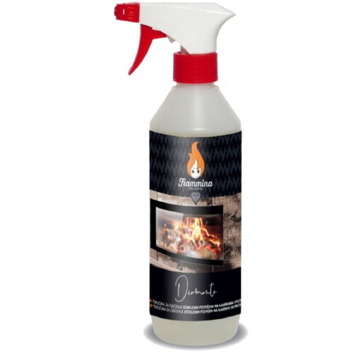 FIAMMINA Sredstvo za či&amp;scaron;ćenje stakla na kaminu Fiammina Diamante (0,5 l) Slike