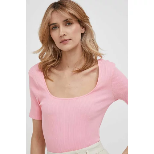 United Colors Of Benetton Kratka majica ženski, roza barva