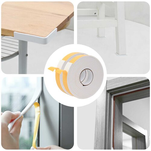  Samoljepljiva pjenasta traka 2 pcs Bijela 30mm x 5m CR pjena Cijene