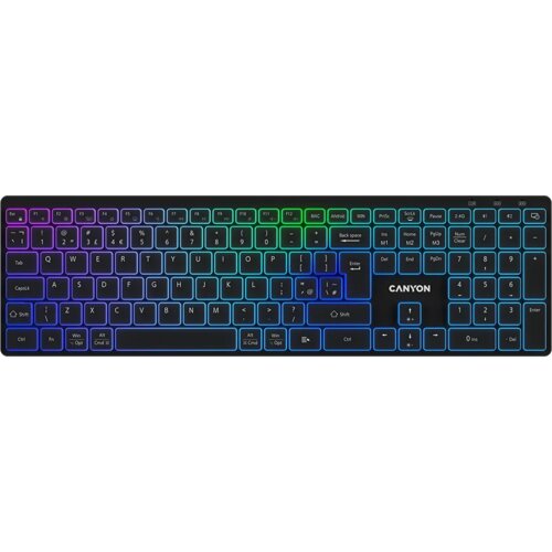  keyboard HKB-W11 UK/US RGB Dual Mode Wireless Black Slike