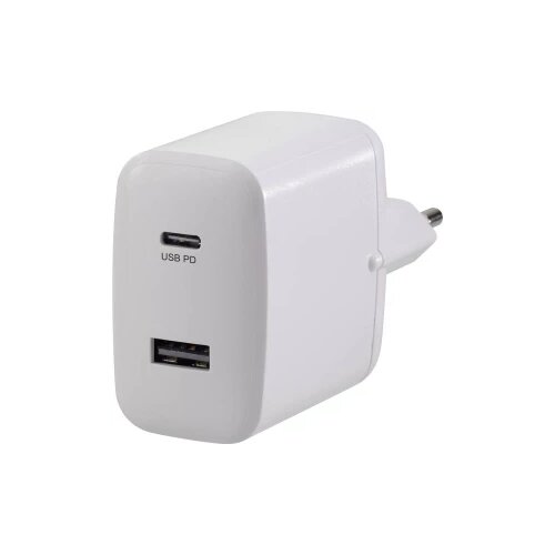 Voltcraft UC-2ACX001 VC-11501480 USB punjač utičnica Izlazna struja maks. 3000 mA 2 x USB, ženski konektor USB-C&amp;trade; USB po Slike