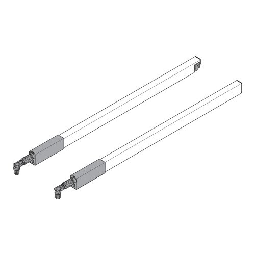  TBX Antaro Reling Sivi L-450mm - ZRG.387RSICRAL9006 ( 421-722 ) Cene