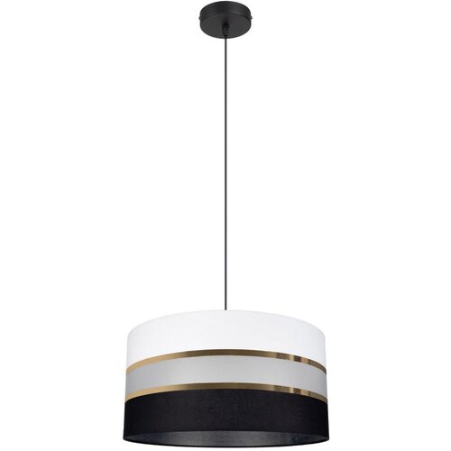 Luster na sajli CORAL 1xE27/60W/230V crno-bela Cene