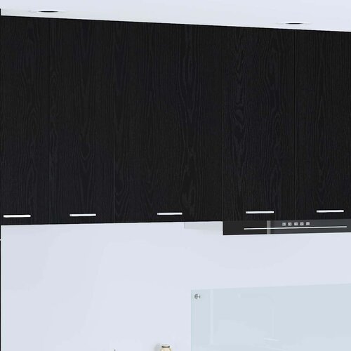 Viseći ormarić s pohranom Crni hrast i bijela 50 x 31 x 80 cm Cijene