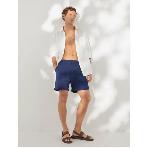 Koton Swimsuit Shorts Elastic Waist, Pocket Detailed.