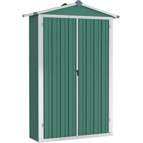 vidaXL Vrtna lopa zelena 116x45x175 cm pocinkano jeklo, (20958771) Cene