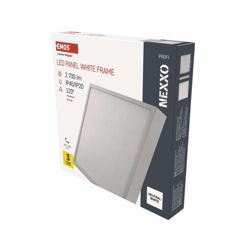  LED svetilo nadometno NEXXO, kvadratno, belo, 28,5W,Nevtralna bela Cene