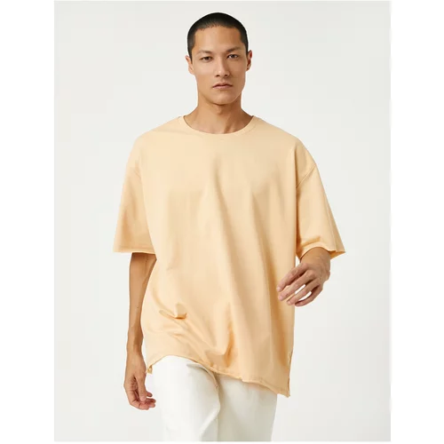 Koton Basic Oversize T-Shirt Crew Neck Short Sleeve