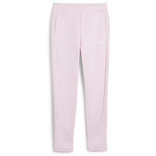 Puma EVOSTRIPE HIGH-WAIST PANTS, ženski donji deo trenerke, pink 677880 Slike