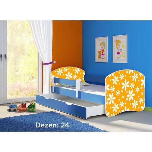 ACMA dečiji krevet ii 180x80 f + dušek 6 cm BLUE24 Cene