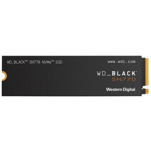 Western Digital 2TB M.2 NVMe Gen4 WDS200T3X0E SN770 Black Cene