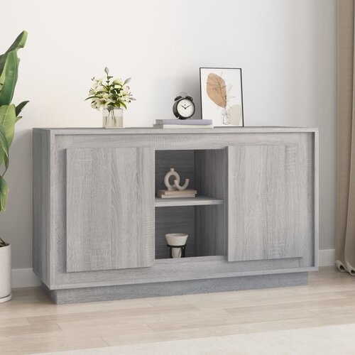  Komoda sivog hrasta sonome 102x35x60 cm od konstruiranog drva Cene