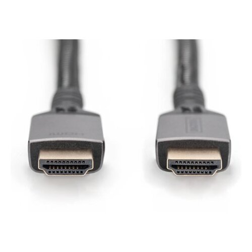 Digitus HDMI kabel HDMI-A vtič 2 m črna DB-330200-020-S 8K UHD, aluminijasti vtič, avdio povratni kanal, dvojno oklopljen, trojno oklopljen, eARC, pri, (20519345) Slike