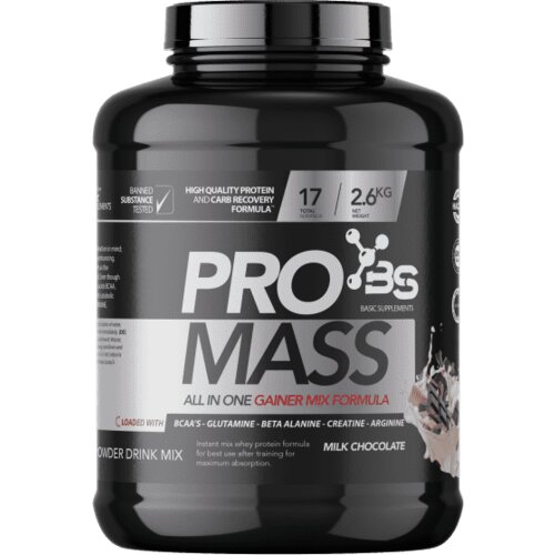 Basic Supplements mass gainer pro 5,2kg strawberry Slike